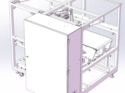 Laminating machine 3D model purchase