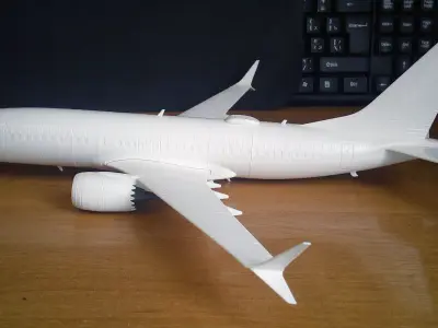131114-7 Model kit Boeing 737-7 MAX Up 3D print model