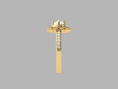 Wedding Ring  3D print model 246