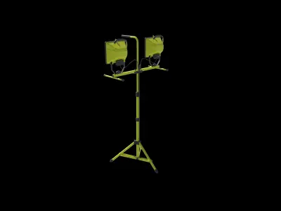 Halogen work lights  3D model