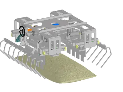 Bag Gripper for Robot Palletizing  3D model