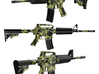 NORINCO CQ A 223Rem 3D model