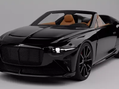 Bentley Mulliner Bacalar 3D model purchase