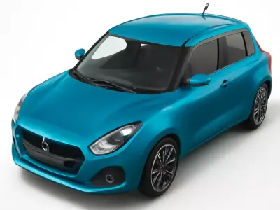 Classic 1960s Mid Engine Italian Supercar 3D model