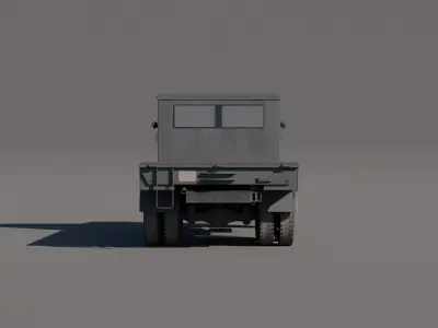 WW2 Vehicles Asset Pack - High Definition 3D Car Bundle Low-poly 3D model