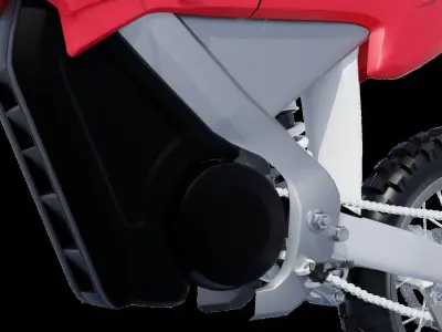 3d electric bike crf e2 honda 3D model