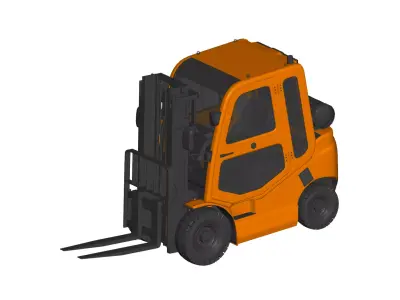 Lift Truck 3D model by truck-3d