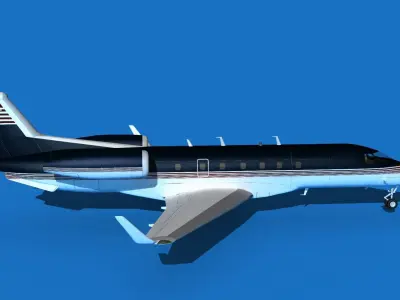 Embraer Legacy 500 V10 3D model