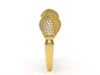 Art Deco Bracelet 48 3D print model