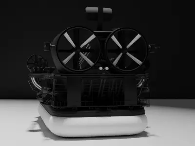  Air-Cushion Vehicle 3D model