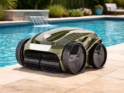 Autonomous Robotic Lawn Mower Vehicle 3D model
