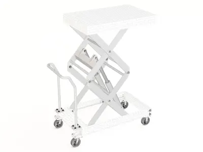 Scissor trolley 3D model
