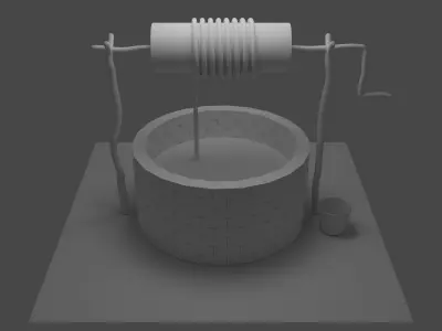 Well model 3D model