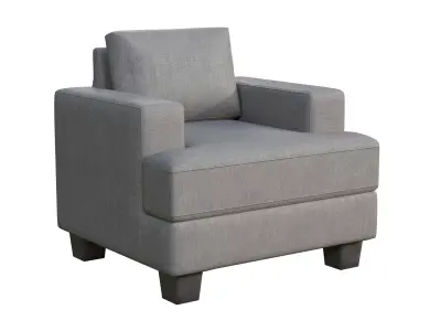 Modern Cozy Armchair 3D model purchase
