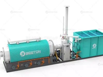 Pyrolysis Plant machine 3D model