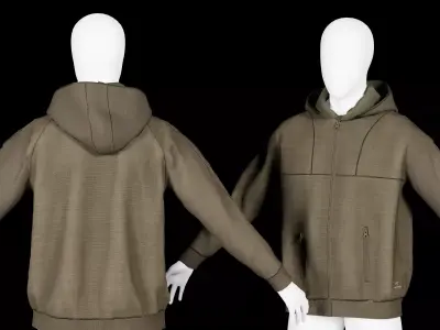 Arcteryx LEAF Naga Hoodie Gen 1 3D model