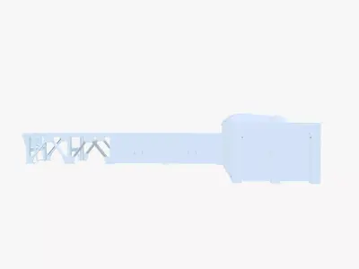Bearing Inspection Table Low-poly 3D model
