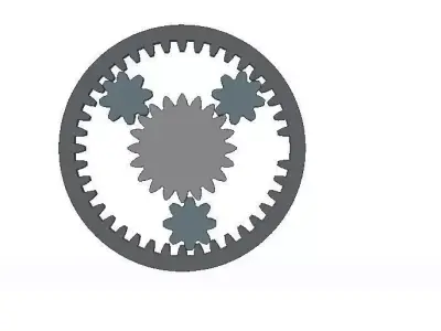 planetary  gears Free 3D model