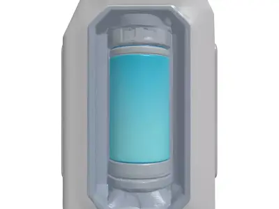 SciFi Futuristic Energy Power Cell 3D model