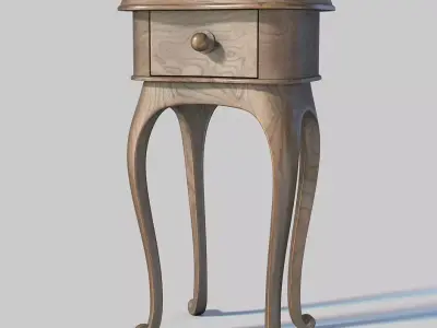 Antique console 3D model