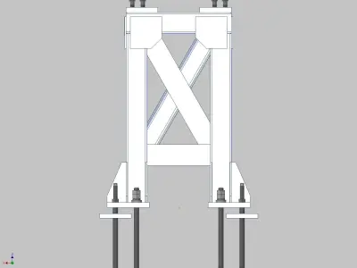 26382-ROBOT BASE BXP135-1000 3D model