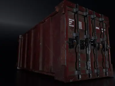 Intermodal Container 3D model