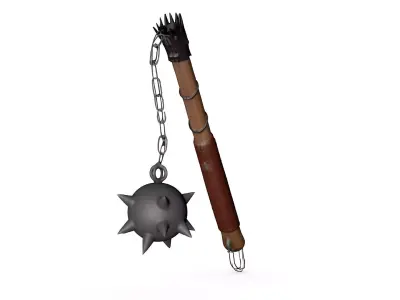 Medieval weapon Low-poly 3D model purchase