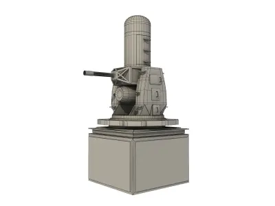 3D GREAT NAVAL WEAPON SYSTEMS COLLECTION 3D model