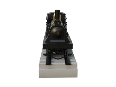 Tren 1 - Train - Tacna  Low-poly 3D model