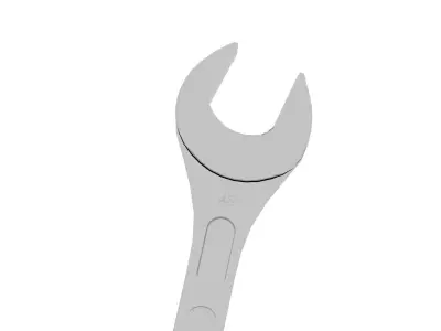 Wrench 3D model 15