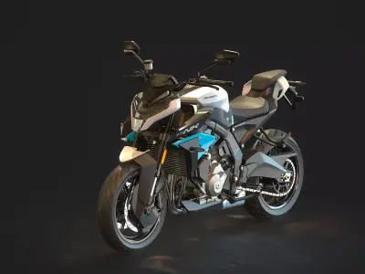 Base model CF Moto 675 NK 2026 3D model