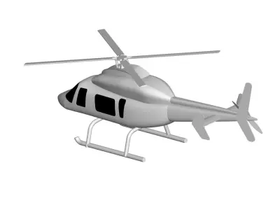 Bell 427 3D model buy