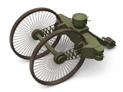 LEBEDENKO TSAR TANK 3D model