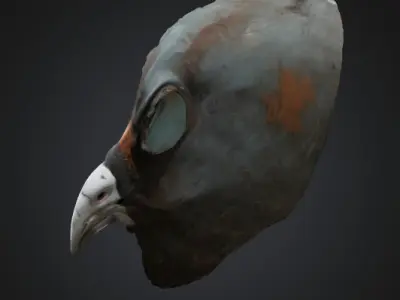 Pigeon Mask 3D model