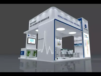 Exhibition - Area -6X6-3DMAX2011-07 3D model