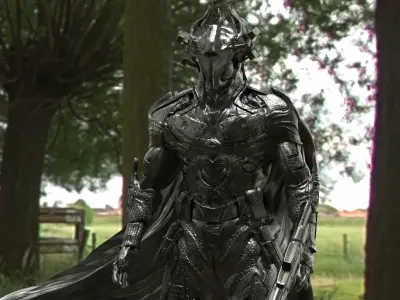 Forrest Armor military future 3D model