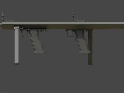 Zeckus Db Gun Design V1 and V2 Free 3D model