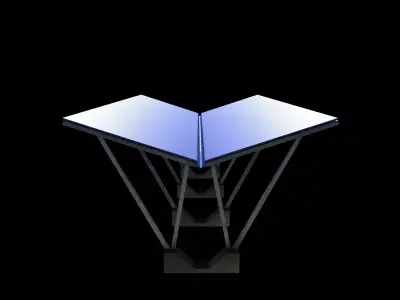 Carport Car Metall 05  3D model