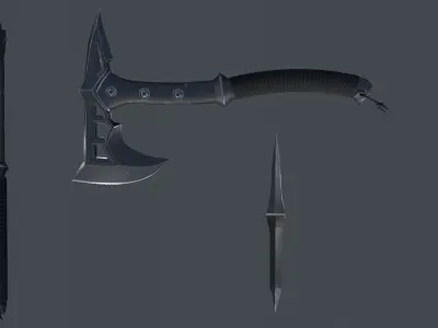 Tomahawk CIMA CML05 Low-poly 3D model