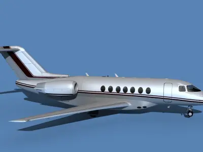 Hawker Siddley 4000 V12 3D model