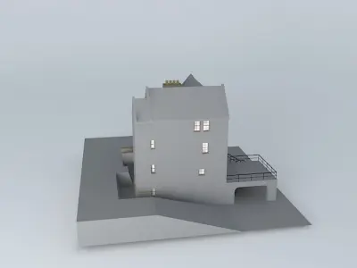 Norman Keep Free 3D model
