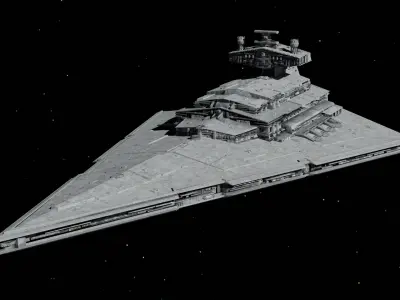 STAR WARS DESTRUCTOR IMPERIAL Free 3D model