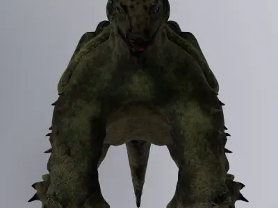 Turtle Creature 3D model