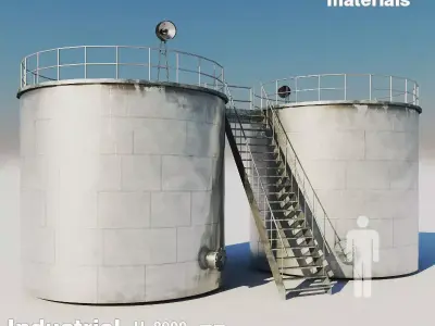 Industrial capacity N3 3D model