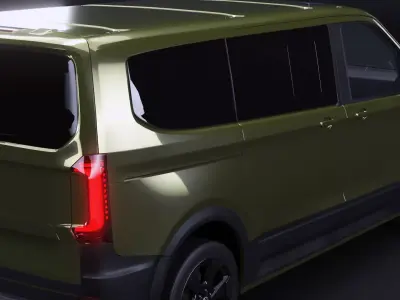 VW T7 Caravelle PanAmericana 2026 - 3 LODs PBR Low-poly 3D model