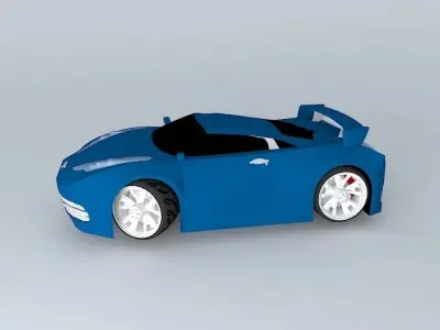 ZRT-2500 Coupe  Free 3D model