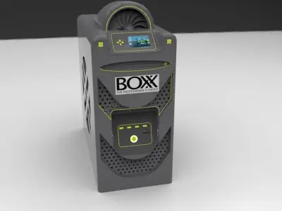 BOXX workstation model 2 Free 3D model
