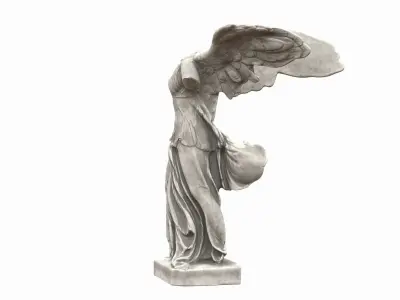 Winged Victory of Samothrace 3D model purchase