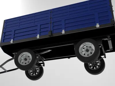 Tractor Trailer 3D model