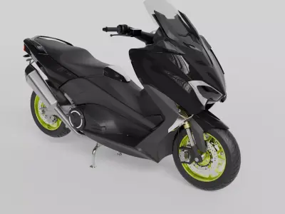 YAMAHA TMAX 3D MODEL 3D model